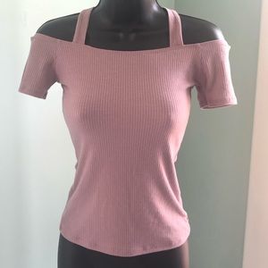 Garage off the shoulder fitted top